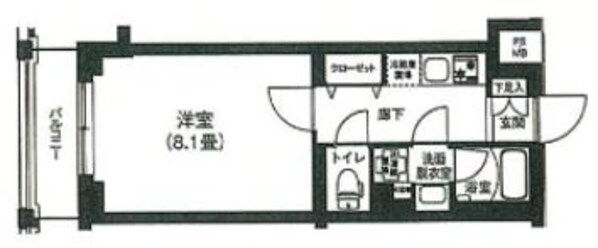 ルフレプレミアム上北沢の物件間取画像